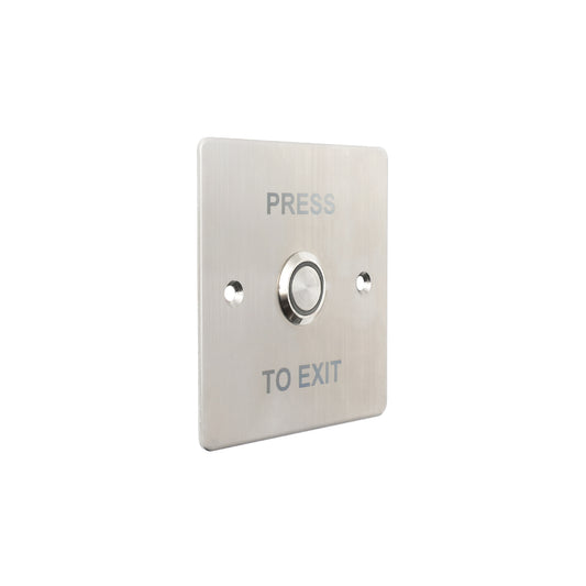 IPIXA Commercial Range Request to Exit Push Button with Normally Open Contacts