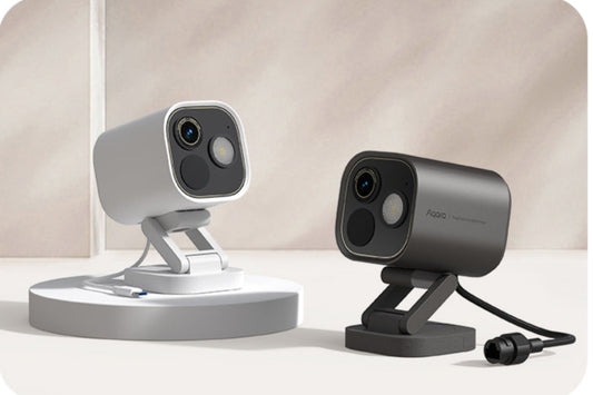 Aqara G5 Pro Outdoor Camera Hub PoE  (White/Grey)