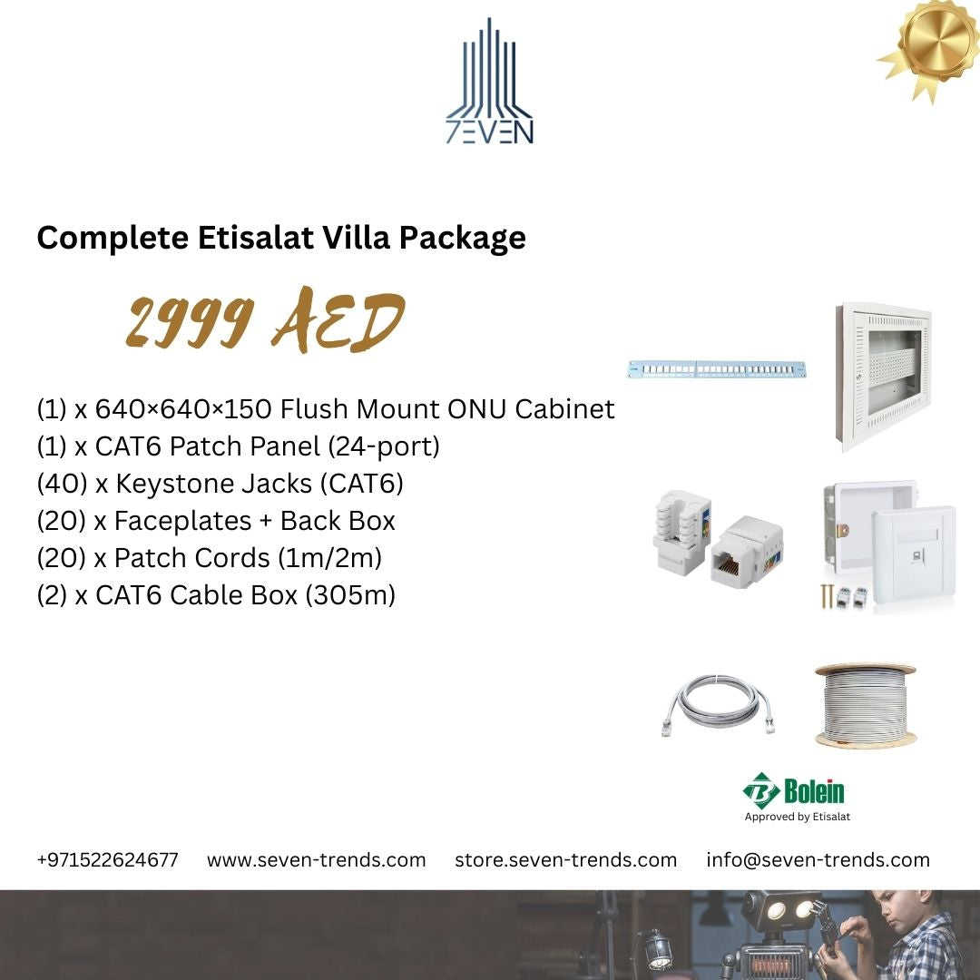 Complete Etisalat Villa Package