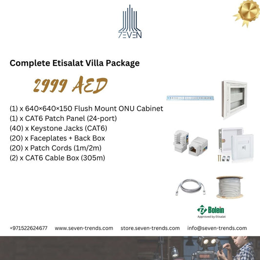 Complete Etisalat Villa Package